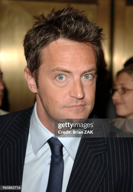 Matthew Perry arrives to NBC Primetime Preview 2006-2007 held at Radio City Music Hall, New York City BRIAN ZAK.