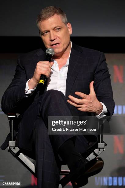 Holt McCallany attends Netflix's "Mindhunter" FYC Event at Netflix FYSEE At Raleigh Studios on June 1, 2018 in Los Angeles, California.