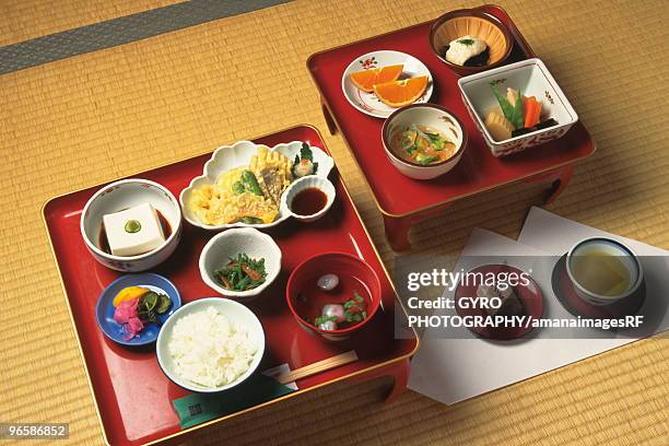 japanese cuisine - koya san stock pictures, royalty-free photos & images