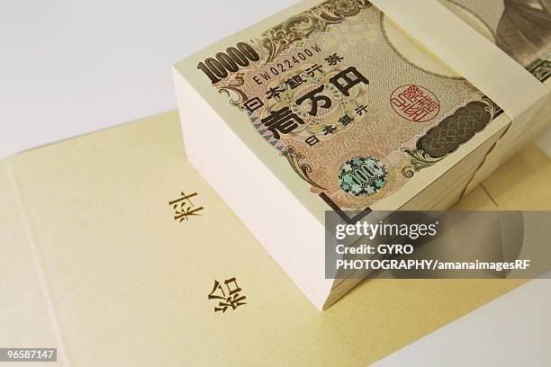 japanese yen - ten thousand yen note stock pictures, royalty-free photos & images