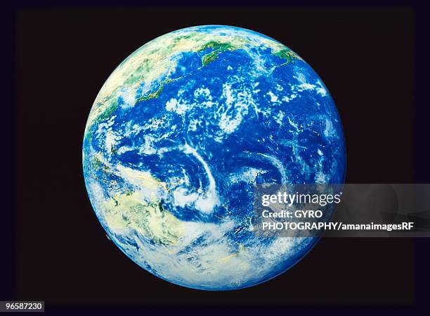 Earth Pick Satellite Image Of Earth Digital Enhancement Photos and Premium High ...
