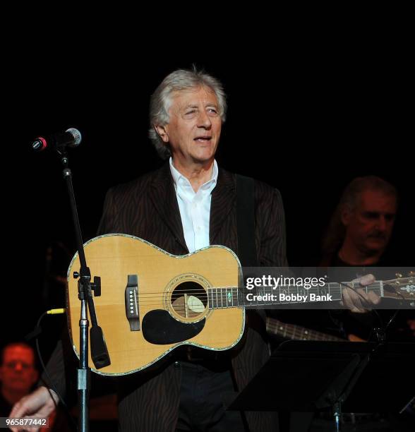 Jeremy Clyde of Chad & Jeremy performs at Cousin Brucie's British Invasion 2018 at PNC Bank Arts Center on June 1, 2018 in Holmdel, New Jersey.