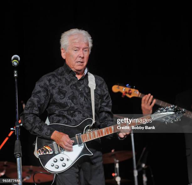 Mike Pender of The Searchers performs at Cousin Brucie's British Invasion 2018 at PNC Bank Arts Center on June 1, 2018 in Holmdel, New Jersey.