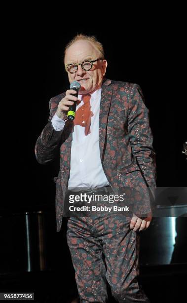 Peter Asher of Peter and Gordon performs at Cousin Brucie's British Invasion 2018 at PNC Bank Arts Center on June 1, 2018 in Holmdel, New Jersey.