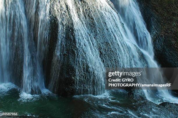 waterfall in fukuroda,  daigo-machi,  ibaraki prefecture,  japan - ibaraki prefecture photos et images de collection