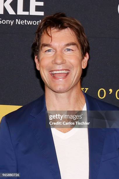 Actor Jerry O'Connell poses during a photocall to promote 'Carter' a new Crakle originals Tv Series at St. Regis Hotel on May 30, 2018 in Mexico...