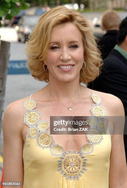 Felicity Huffman arrives to the ABC Network Upfront 2006-2007 held at Lincoln Center, New York City BRIAN ZAK.