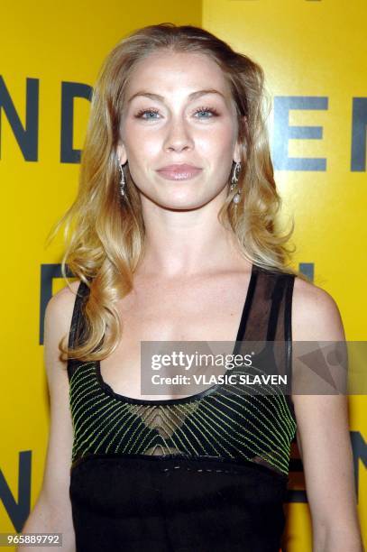 New York, NY - OCT. 29, 2005: Eleonora Abbagnetto attends the Fendi 80th Anniversary All Hallow's Eve party hosted by Karl Lagerfeld, in New York,...