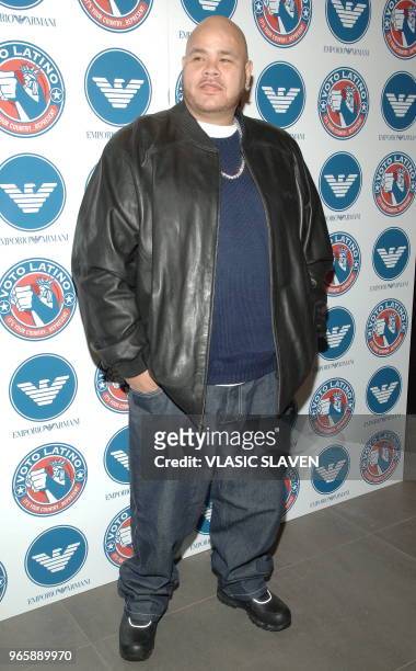 Rapper Fat Joe attends the 1st Year Anniversary of "Voto Latino" at Emporio Armani Boutique at Madison Avenue in New York, NY on Tuesday November 15,...
