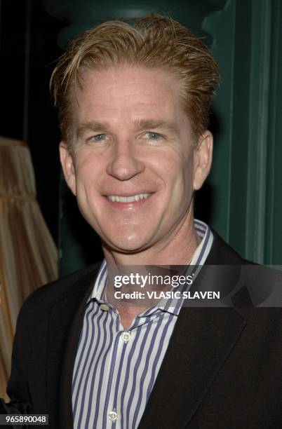Actor Mathew Modine arrives at "Waist Down - Skirts by Miuccia Prada", Prada's unique exhibition opening with party at Soho Epicenter store, in New...
