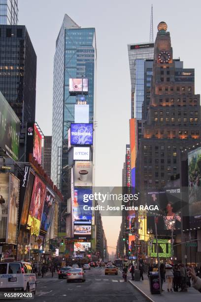 Times Square on Janury 31, 2012 in New York city, USA.