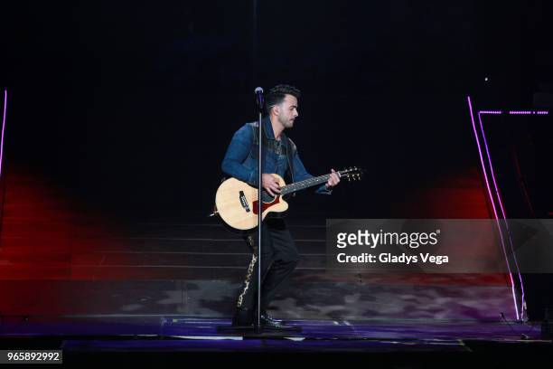 Luis Fonsi performs as part of Love + Dance World Tour at Coliseo Jose M. Agrelot on June 1, 2018 in San Juan, Puerto Rico.