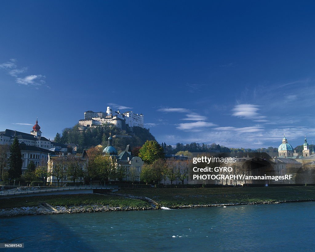 Hohensalzburg Castle, Moenchsberg, Salzburg, Austria