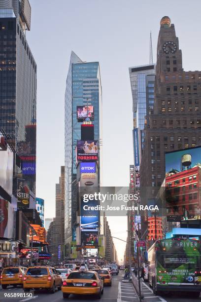 Times Square on Janury 31, 2012 in New York city, USA.