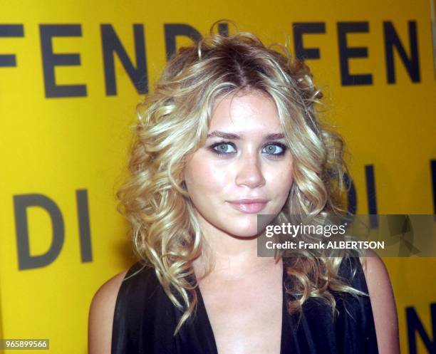 Ashley Olsen at the Fendi 80th Anniversary All Hallow¿s Eve Party hosted by Karl Lagerfeld. October 29, 2005 credit: Frank Albertson.