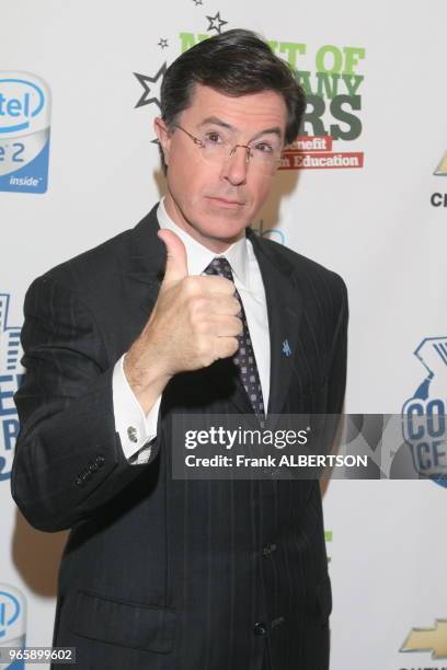 Oct. 15th, 2006 Stephen Colbert at the Comedy Central's "Night Of Too Many Stars," a benefit for Autism Education, in New York City. Frank Albertson.