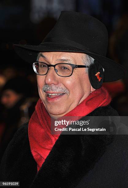 Festival director Dieter Kosslick arrives to the 'Tuan Yuan' Premiere during day one of the 60th Berlin International Film Festival at the Berlinale...