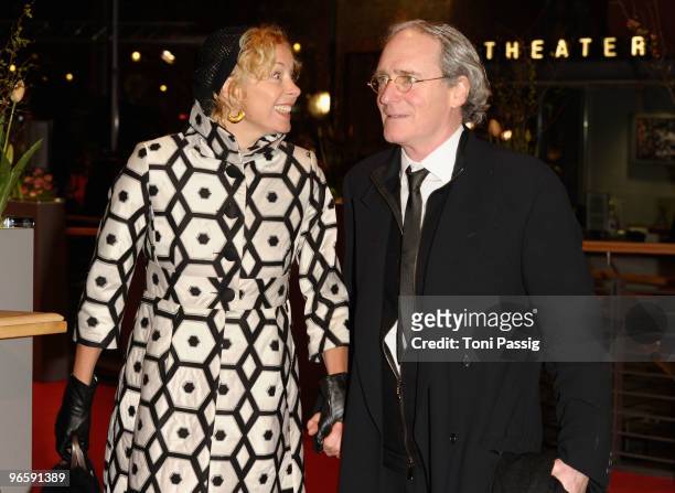 Actors Katja Riemann and August Zirner attend the 'Tuan Yuan' Premiere during day one of the 60th Berlin International Film Festival at the Berlinale...