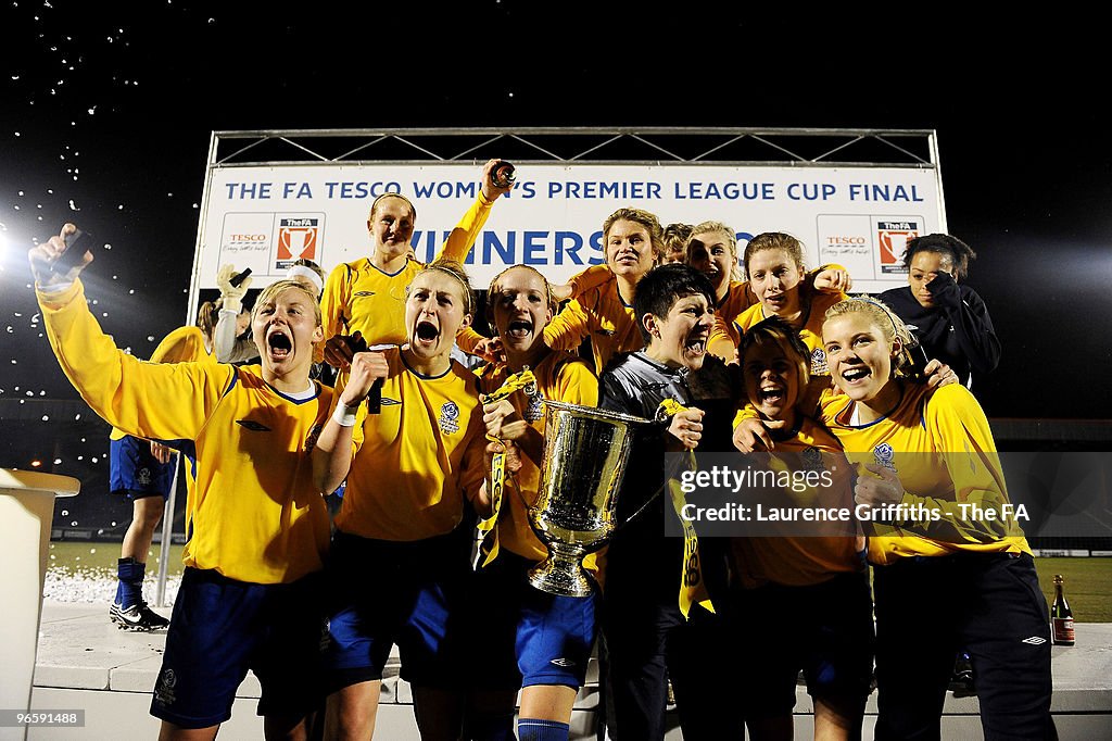 Everton v Leeds Carnegie - The FA Tesco Women�s Premier League Cup Final