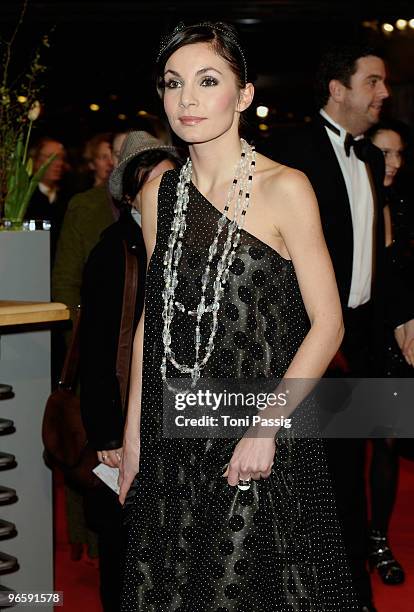 Actress Nadine Warmuth attends the 'Tuan Yuan' Premiere during day one of the 60th Berlin International Film Festival at the Berlinale Palast on...