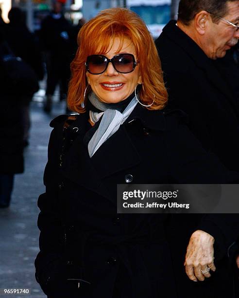 Joy Philbin visits "Late Show With David Letterman" at the Ed Sullivan Theater on February 11, 2010 in New York City.