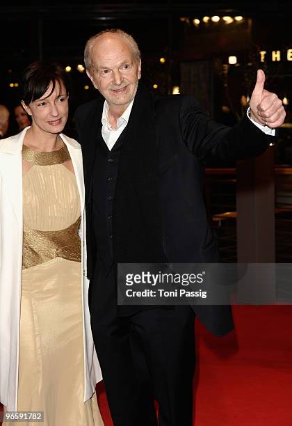 Michael Gwisdek and Gabriela Lehmann attend the 'Tuan Yuan' Premiere during day one of the 60th Berlin International Film Festival at the Berlinale...