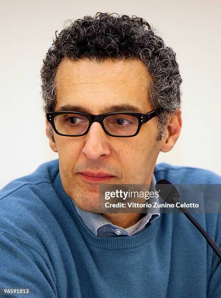 Actor John Turturro attends "Italian Folktales" press conference on February 11, 2010 in Milan, Italy.