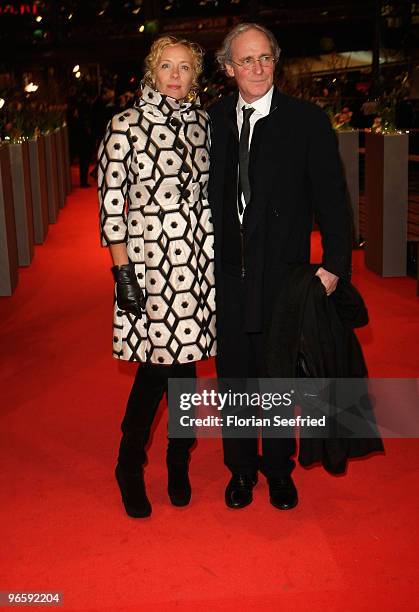 Actors Katja Riemann and August Zirner attend the 'Tuan Yuan' Premiere during day one of the 60th Berlin International Film Festival at the Berlinale...