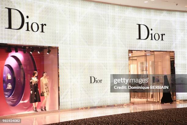 Magasin Dior au Dubai Mall, 31 octobre 2016, Dubaï.