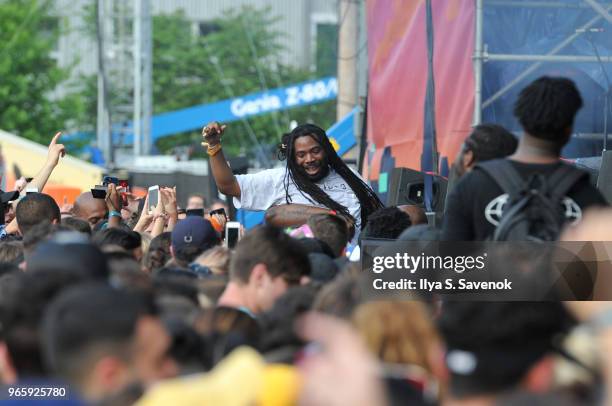 Rapper DRAM performs during 2018 Governors Ball Music Festival - Day 1 on June 1, 2018 in New York City.