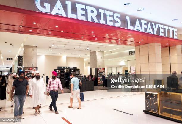 Galeries Lafayette, Dubaï Mall, 29 octobre 2016, Dubaï.