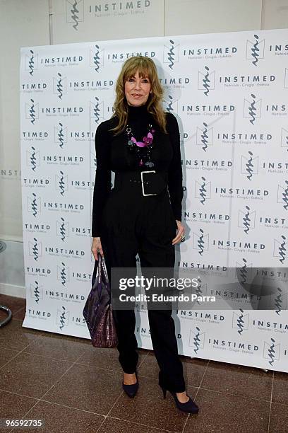 Paquita Torres attends the Instimed Medical Center opening photocall at Instimed office on February 11, 2010 in Madrid, Spain.