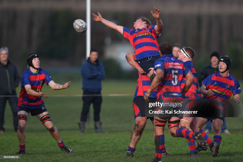 Waihora RFC v Darfield RFC: Club Rugby Combined Country Division 1 Quarterfinals