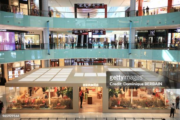 Magasin Hermes au Dubai Mall, 31 octobre 2016, Dubaï.