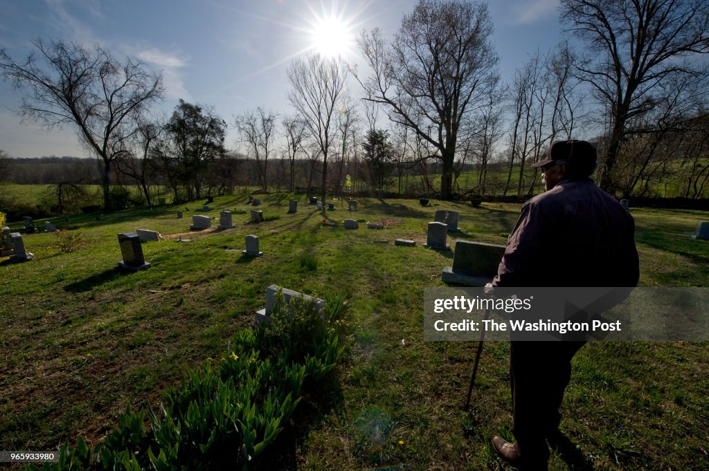 Vernon Peterson Caretaker Of Rock Hill Cemetery