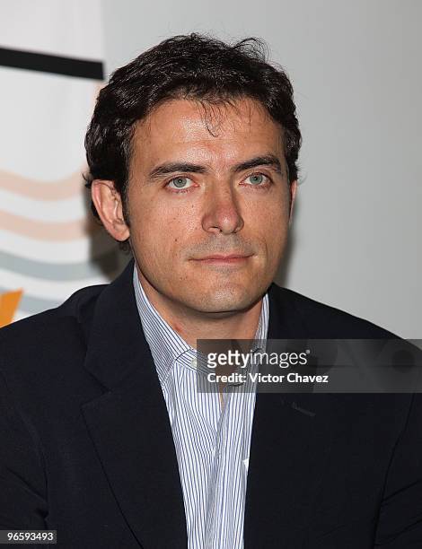 Google Latin America director John Farrell attends the Save The Children "Tecnologia Si" competition at Google Mexico Office on February 10, 2010 in...