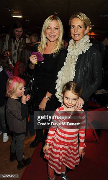 Samantha Janus and Ulrika Johansson attend Hamleys' 250th Birthday Party, at Hamleys on February 11, 2010 in London, England.