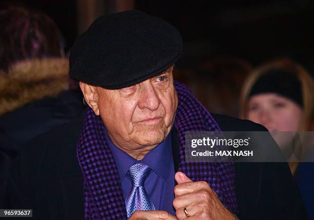 Director Garry Marshall arrives for the European Premiere of his latest film 'Valentine's Day' in London's Leicester Square February 11, 2010. AFP...