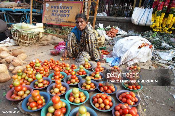 Vendeur de tomates.