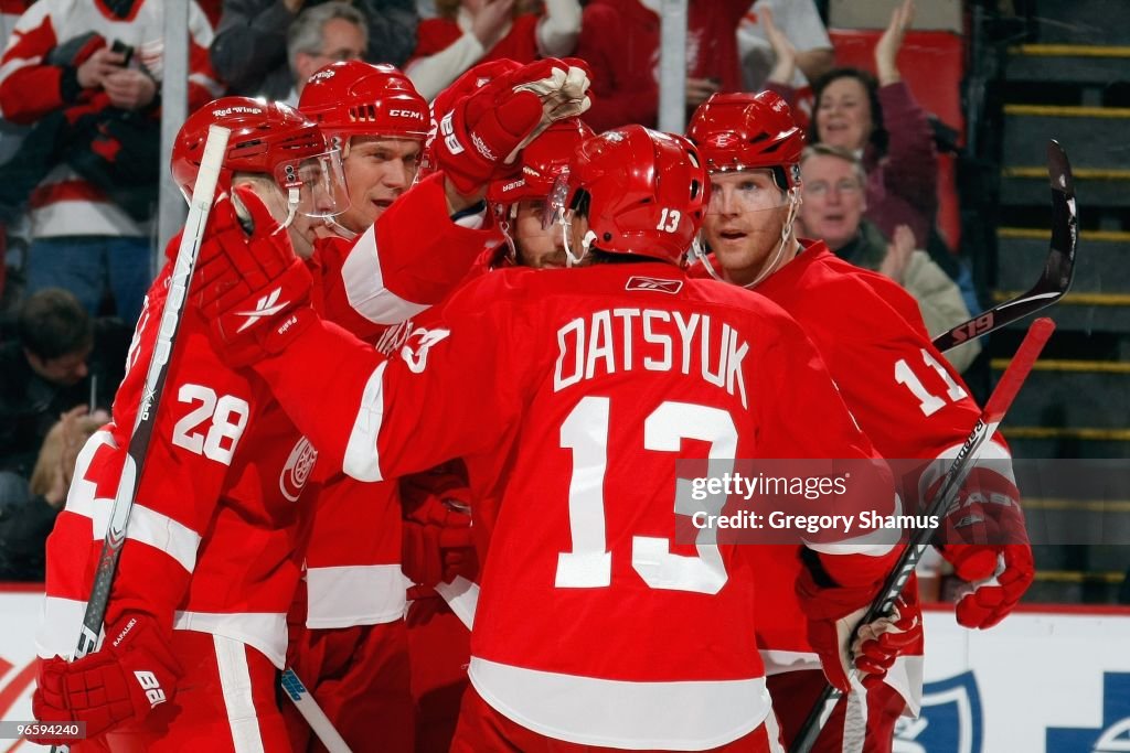 Nashville Predators v Detroit Red Wings