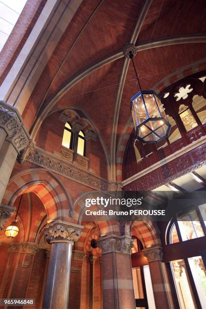 United Kingdom, Great Britain, England, London, St Pancras Renaissance hotel.