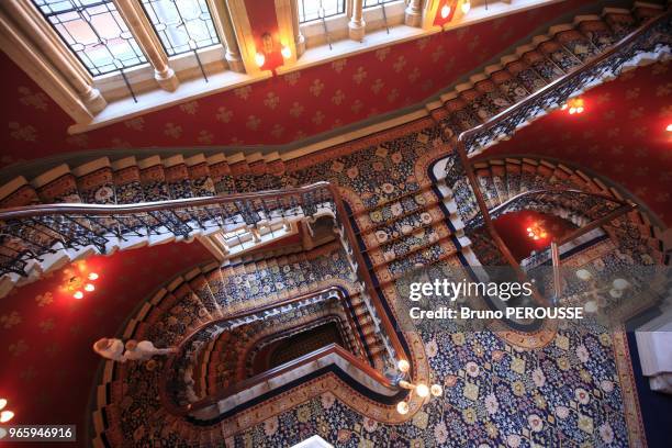 United Kingdom, Great Britain, England, London, St Pancras Renaissance hotel.