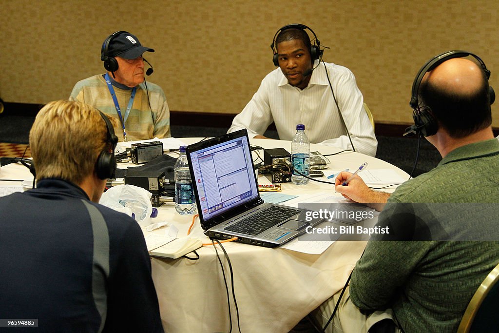 NBA All Star Media Availabilty