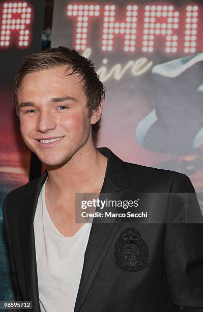 Lloyd Daniels attends the first birthday celebration of "Thriller Live" at the Lyric Theatre on February 11, 2010 in London, England.