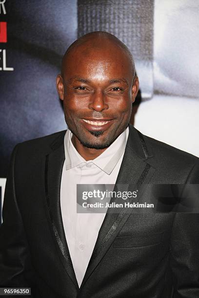 Jimmy Jean-Louis attends "From Paris with Love" Paris premiere at Cinema UGC Normandie on February 11, 2010 in Paris, France.