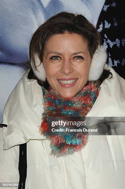 Corinne Touzet attends "From Paris With Love" - Paris Premiere at Cinema UGC Normandie on February 11, 2010 in Paris, France.