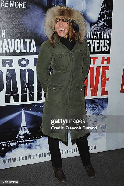 Shirley Bousquet attends "From Paris With Love" - Paris Premiere at Cinema UGC Normandie on February 11, 2010 in Paris, France.