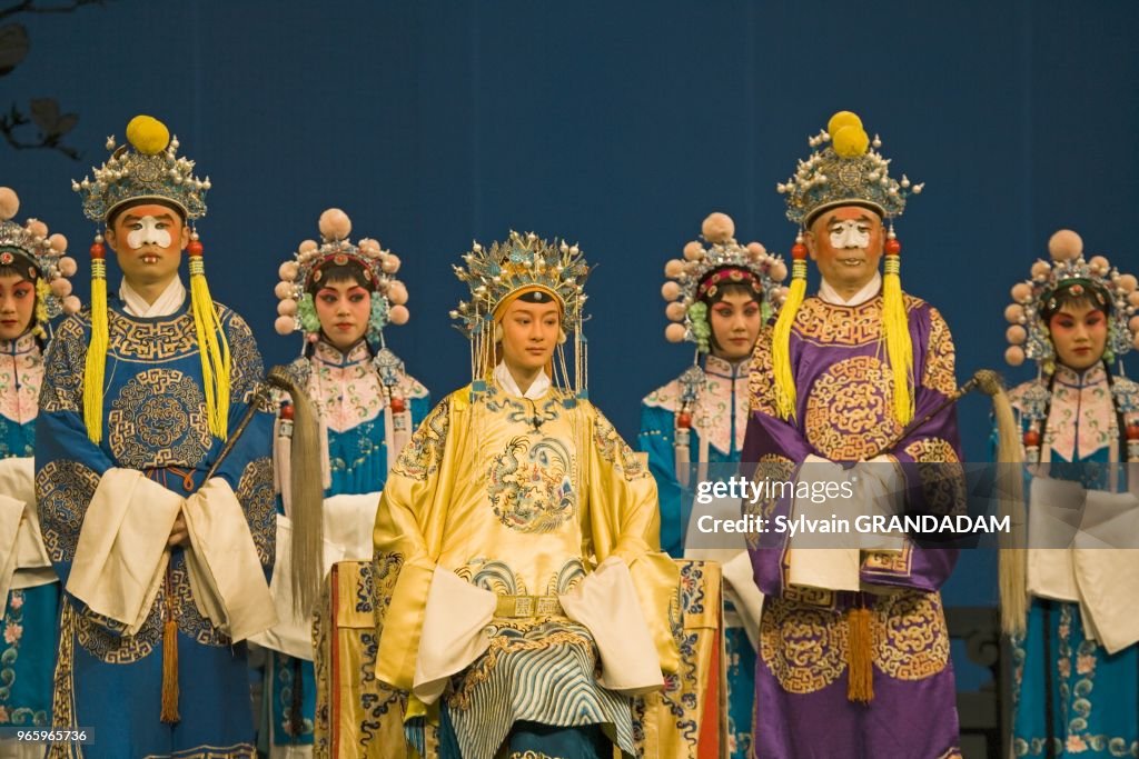 COSTUMES TO THE OPERA OF PEKIN, CHINA