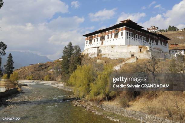 District of Paro, the City, the Dzong built in 1646 by the famous Shabdrung Namgyel, burnt in 1907 and rebuilt later on in an identical way,...
