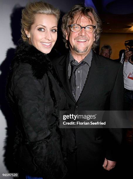 Martin Krug and girlfriend Verena Kerth attend the opening party of the 60th Berlin Film Festival at Cafe Moskau on February 11, 2010 in Berlin,...